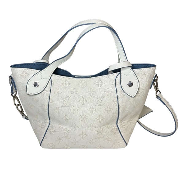 White and Blue Handbag - Picture 4 of 8